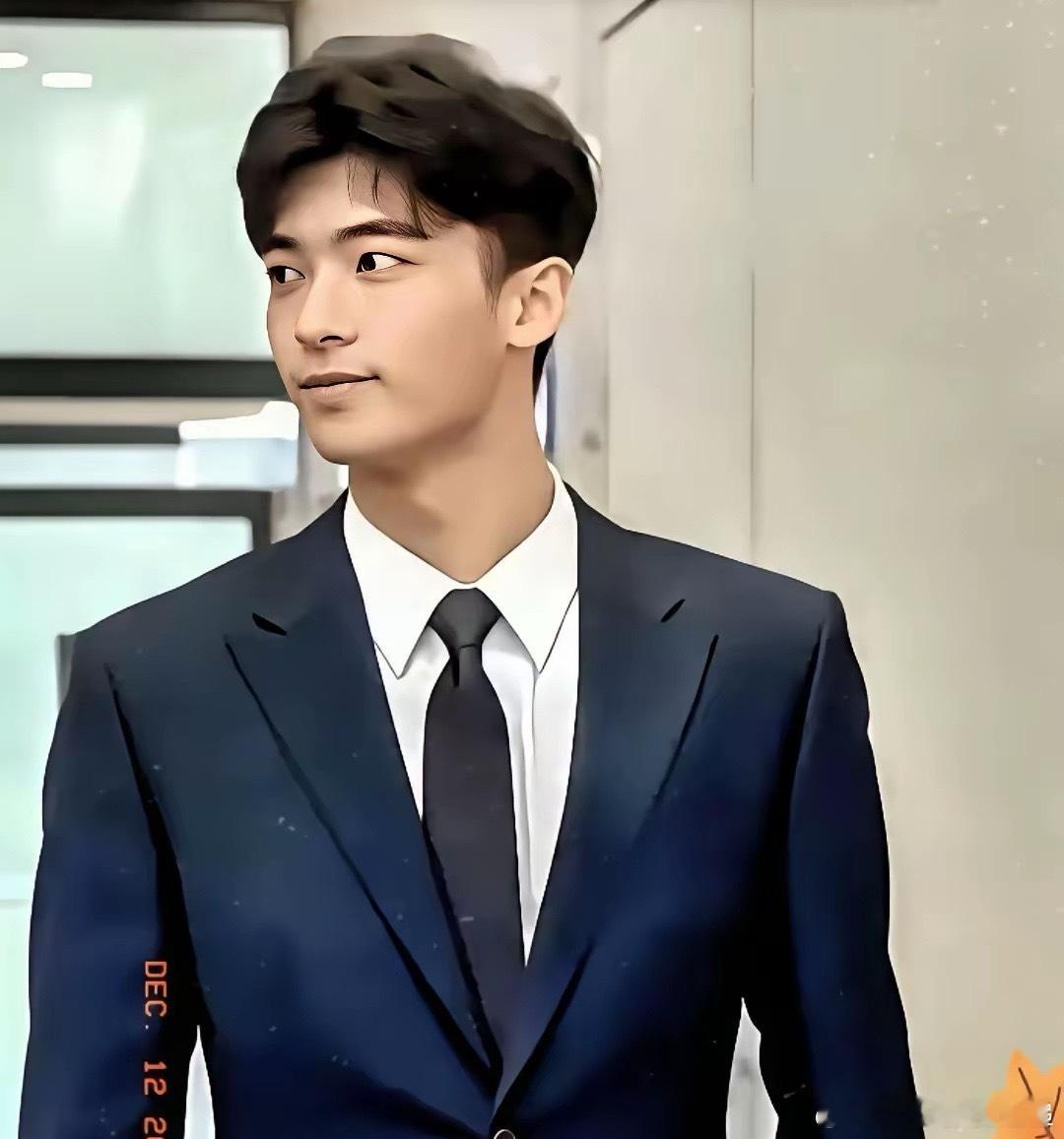 18岁的Lucas一回国就看到母亲被闪光灯围得水泄不通，立马用胳膊挡住前面的摄影