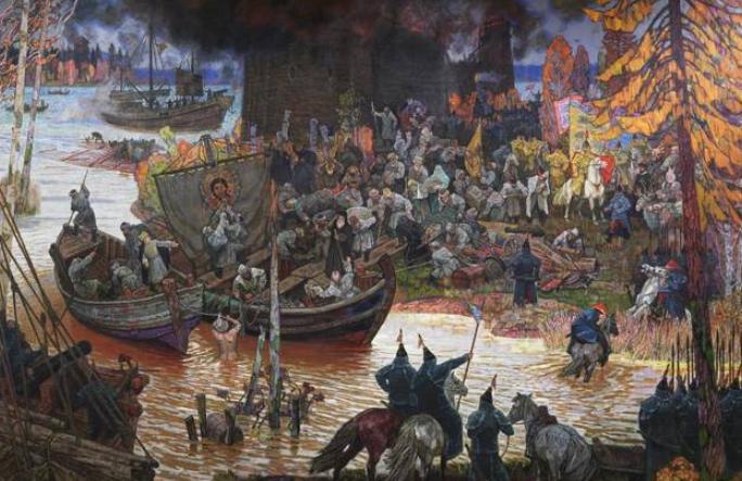 1685年和1686年，清廷对沙俄发动两次自卫反击战，都打赢了。1689年，双方