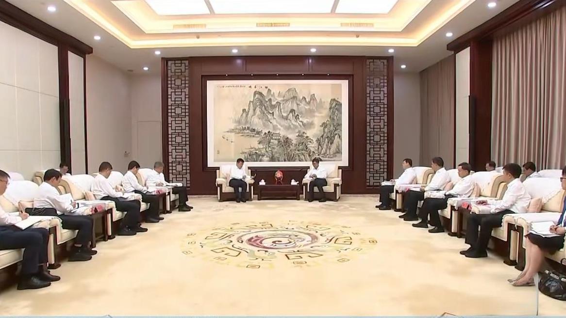 7月29日，广西壮族自治区领导在南宁会见了中国大唐集团有限公司董事长吕军、总经理