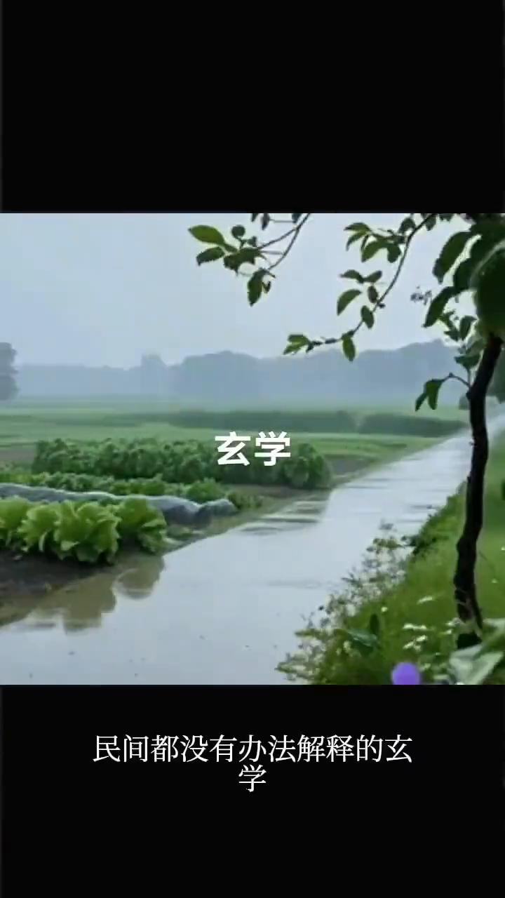 玄学。民间都没有办法解释的玄学，一定要记住，没有财运的人是刷不到这条视频的。如
