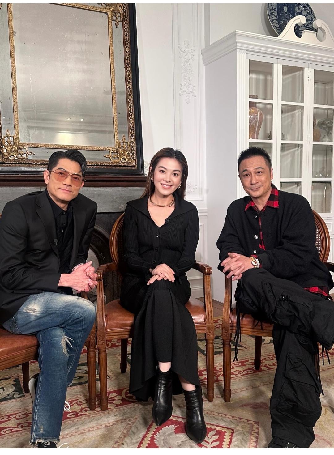 郭富城，不管什么场合，和什么人在一起都是最帅的。