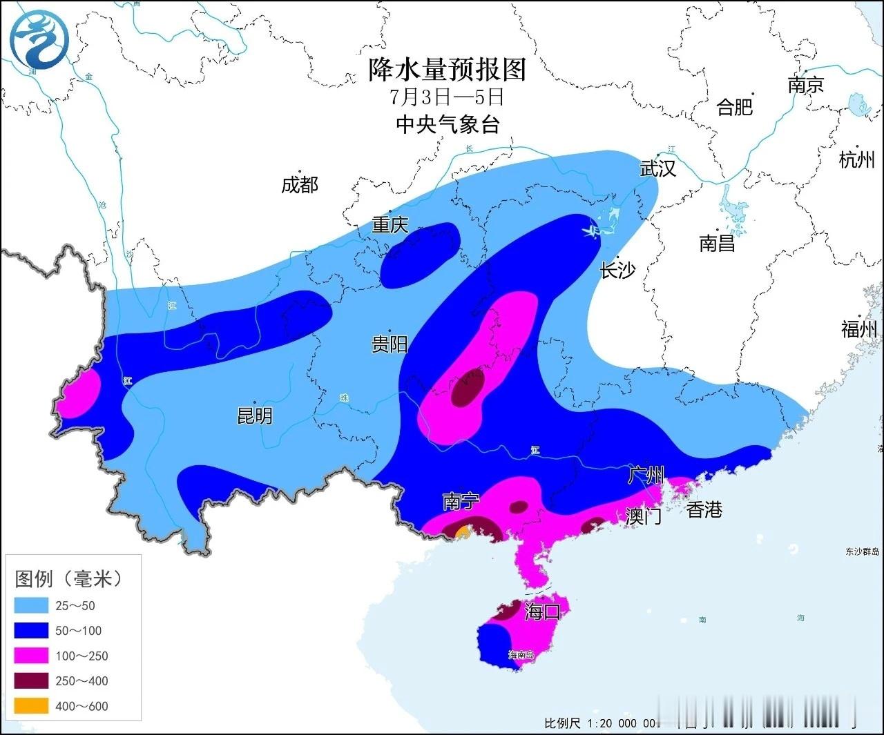 气象观察团今天上午，南海扰动生成为南海热带低压，预计在24小时内该低压将发展为