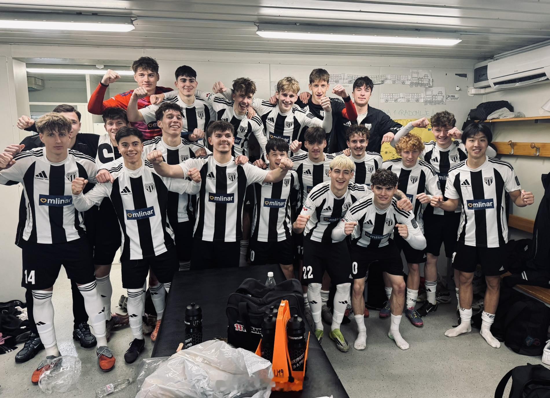 原湖北青年星19岁球员曲岱钦加盟斯洛文尼亚顶级联赛俱乐部穆拉足球学校，代表U