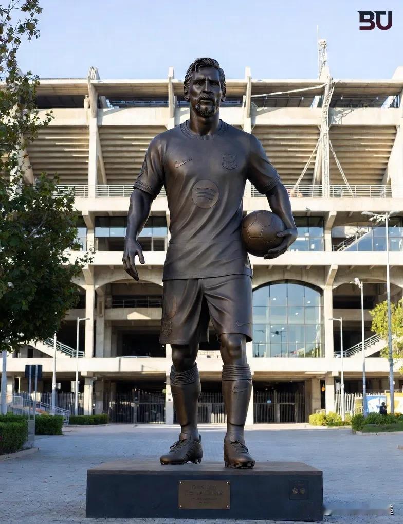 ‼️想象一下梅西告别赛的场景。🤯-2027年，莱昂内尔·梅西身穿巴塞罗