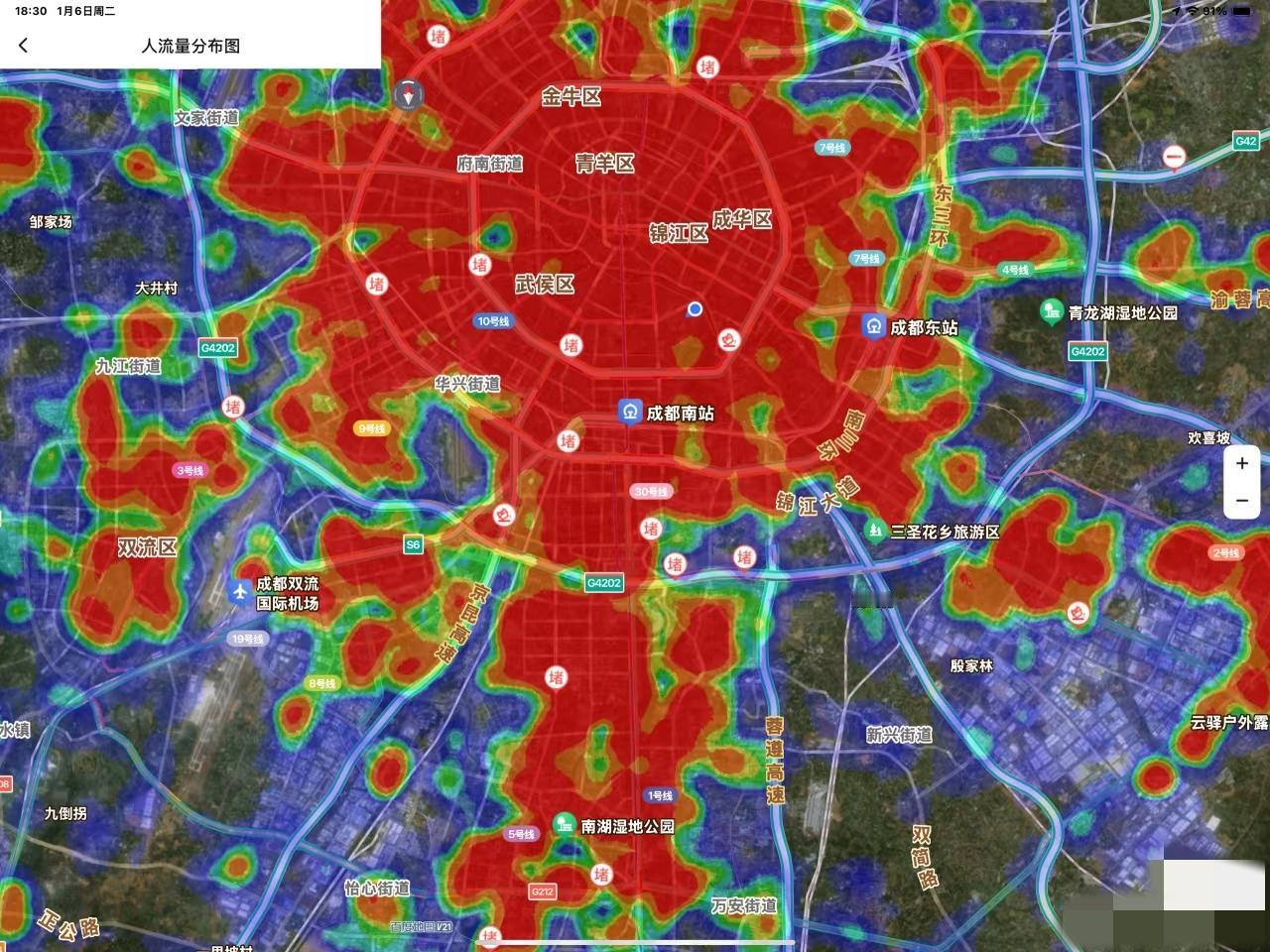 成都房价地图和热力图成正比吗？