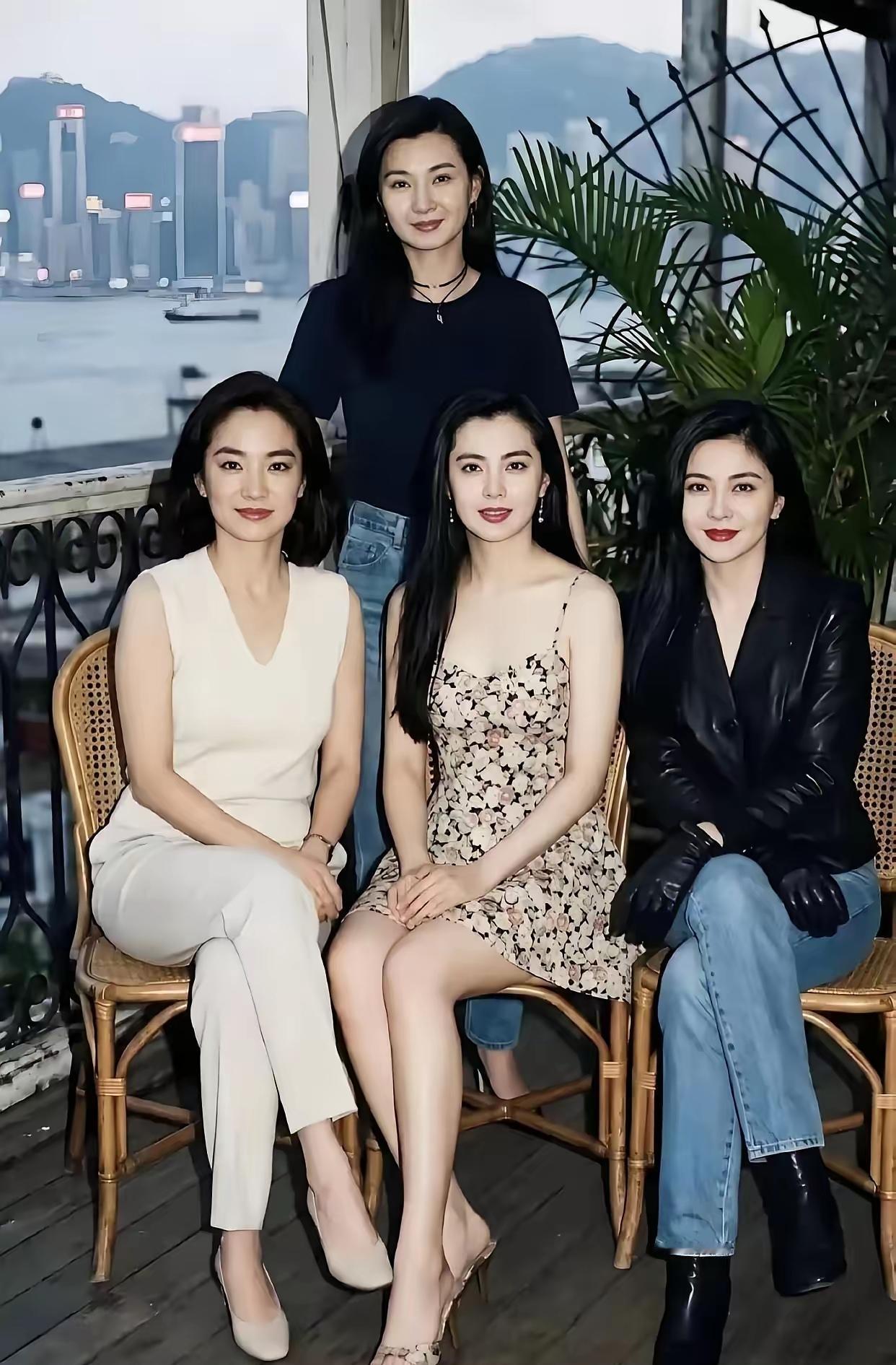 四位的确都很美，但属林青霞最漂亮有气质，没有之一。