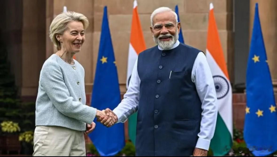 莫迪这老狐狸，这回算是给欧洲人上了一课！1月27号突然松口跟欧盟签了协议，汽