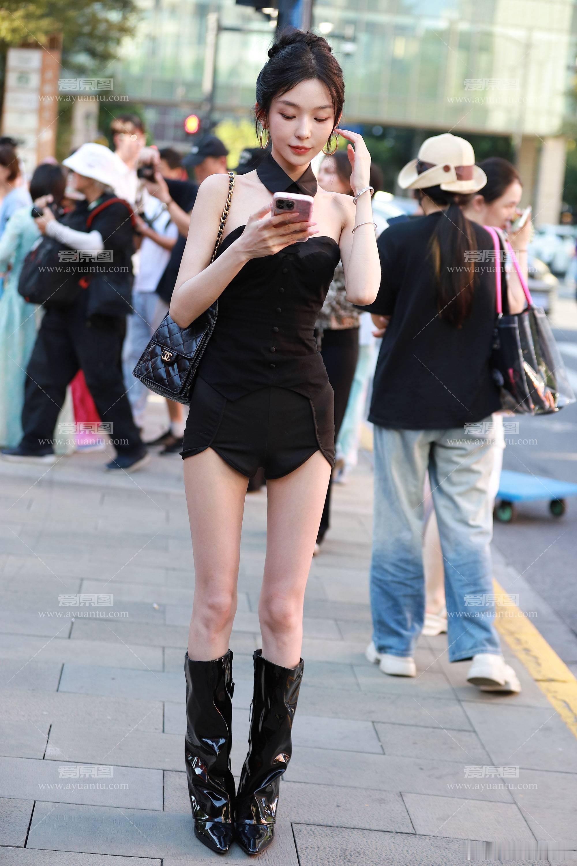 街拍美女街拍潮图