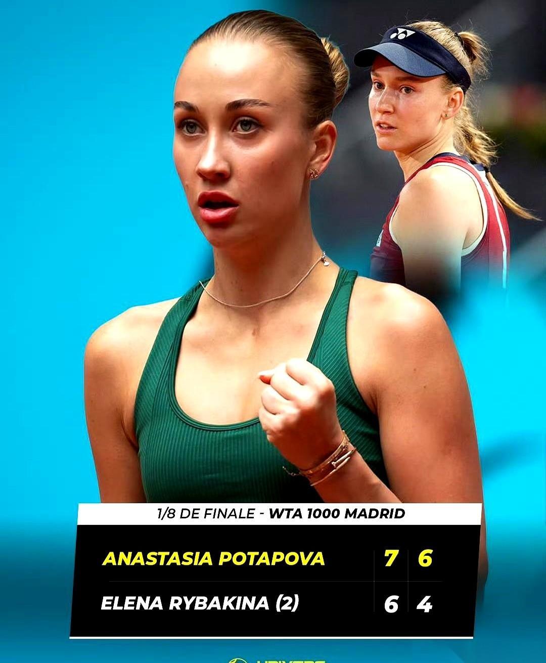 马德里网球赛，上演了剧本都写不出来的魔幻一幕。一个已经输掉比赛、本该打包回家的