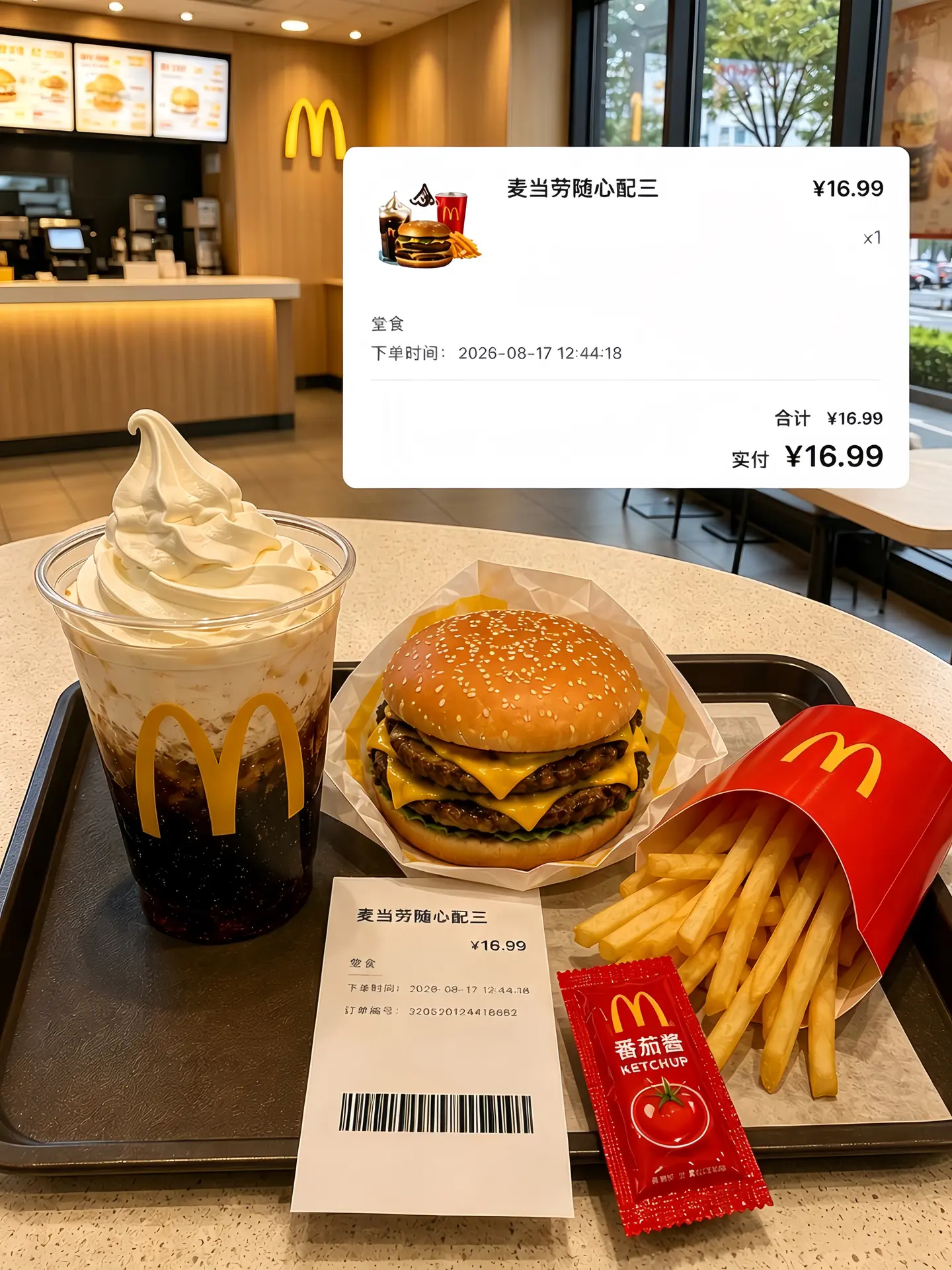 感谢商战，三件套已吃🫣非常不错
