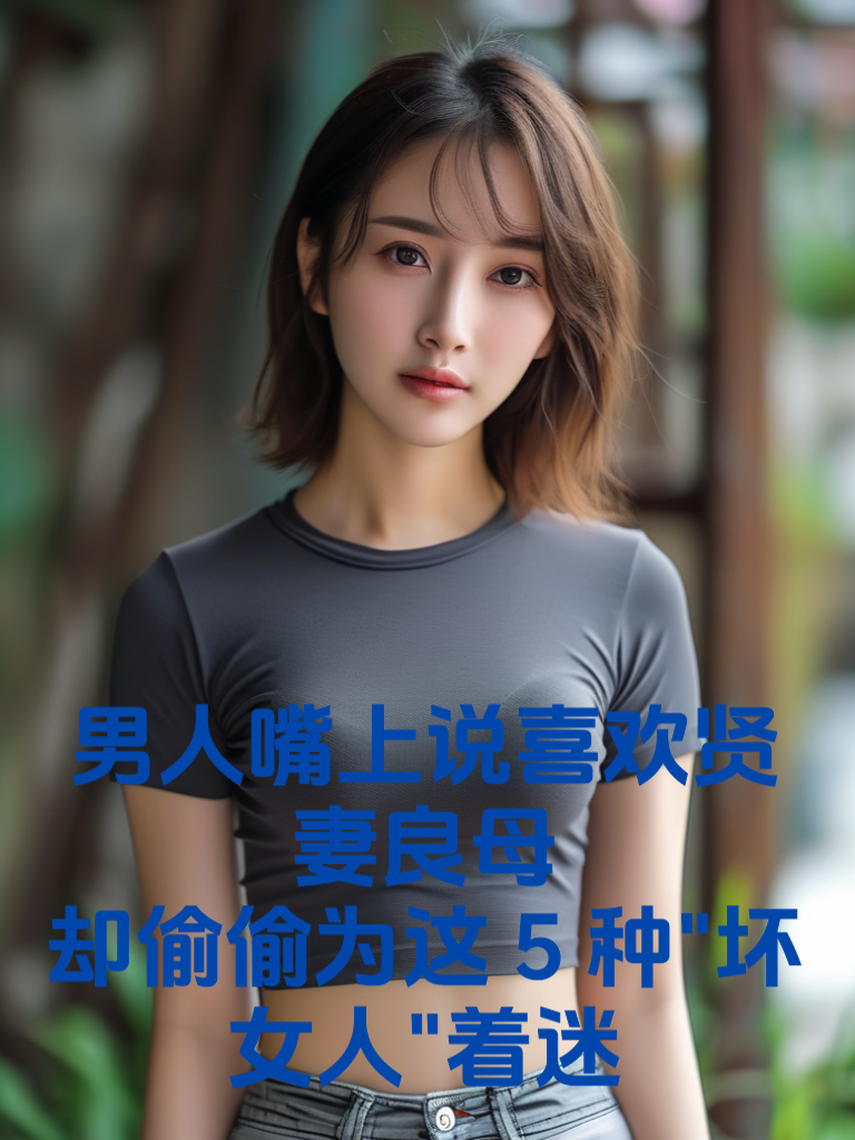 男人嘴上说喜欢贤妻良母，却偷偷为这5种