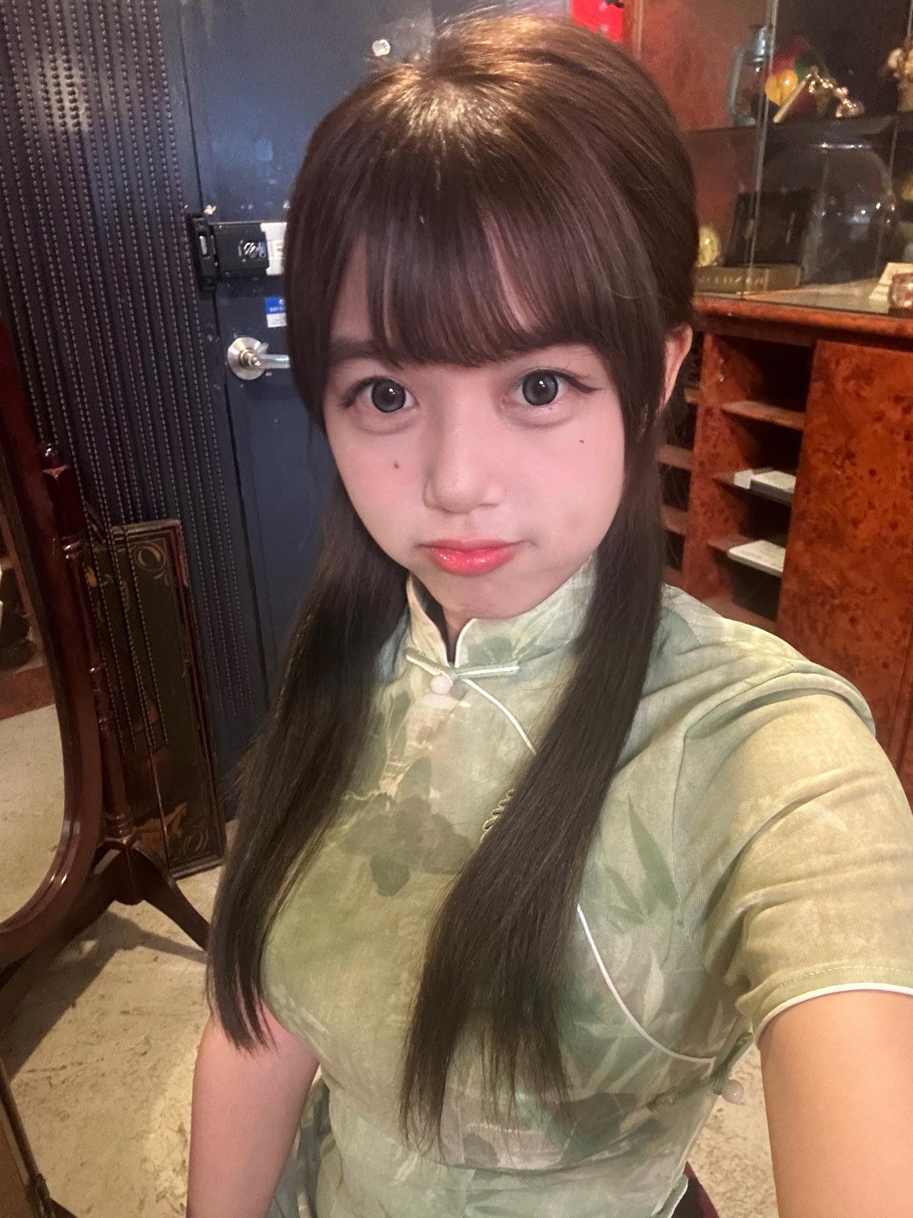 美女清纯甜美甜妹旗袍风萌妹子