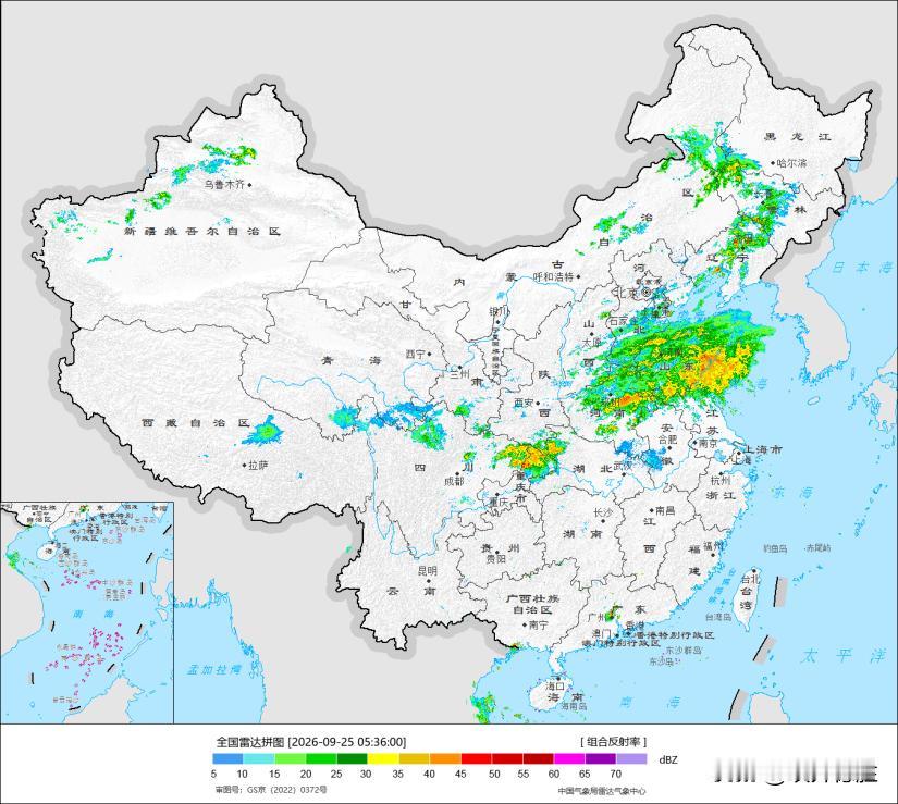 降雨喜讯：山东中秋节大范围降雨如期而至，你的家乡下大雨了吗？山东人民期盼已