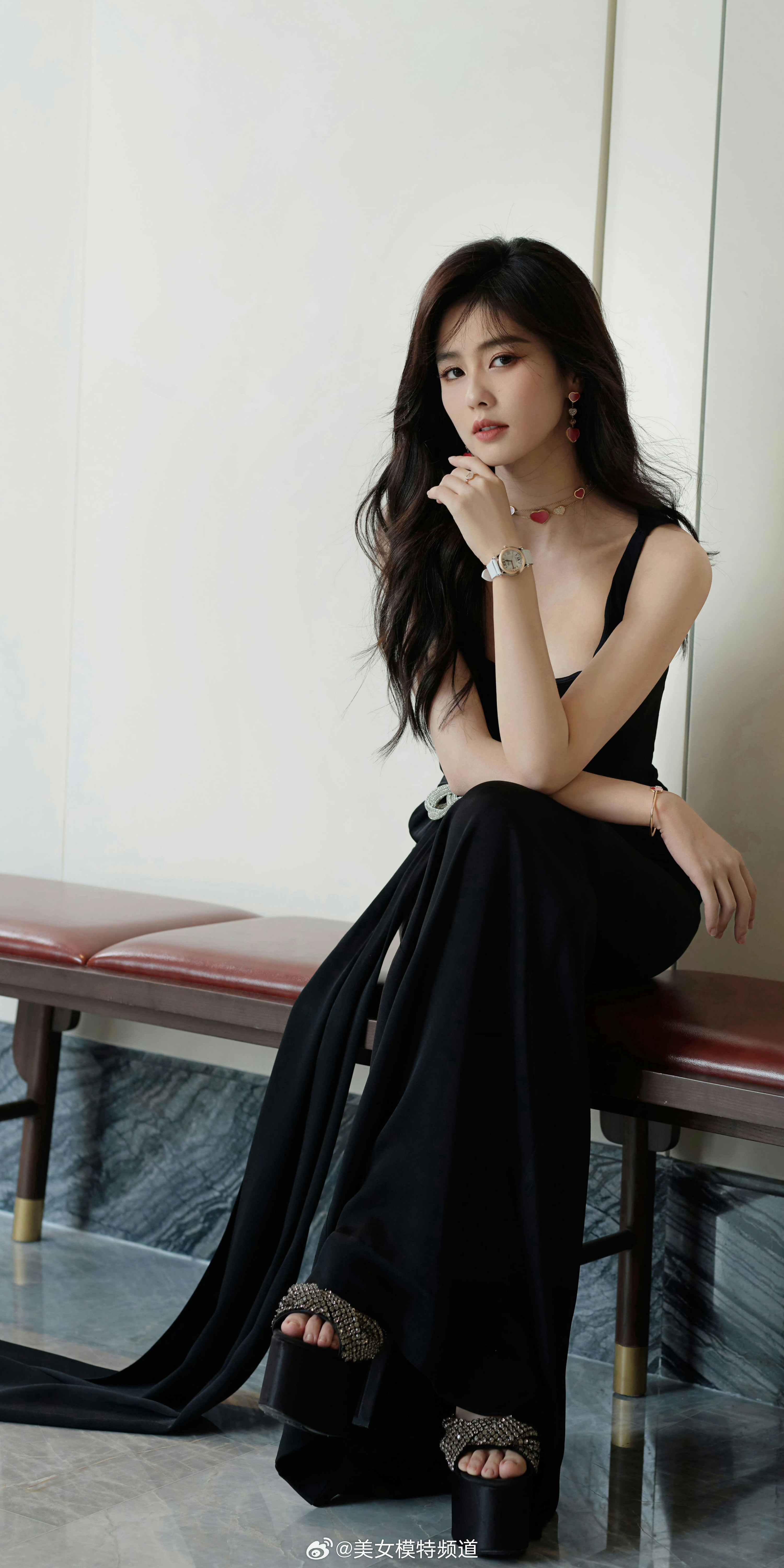 白鹿白月梵星出妆路透