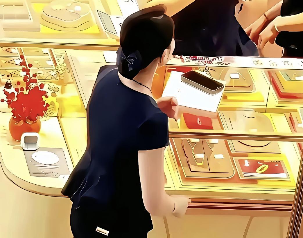 金店这事是自导自演？这消息到底真的假的？视频里的人。和付婷婷对不上。