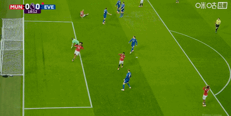 回看了录像，埃弗顿那个盖伊自己在禁区随意出球，却怪自己队友没有去接球（的确也是愣