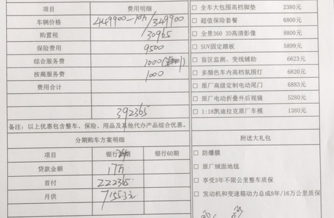 xt6只优惠10w是真的吗
