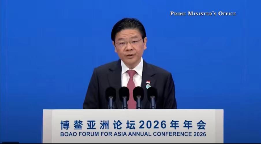 黄循财给中国戴了四顶“大帽子”，实际已是这样3月26日，新加坡总理黄循财在博