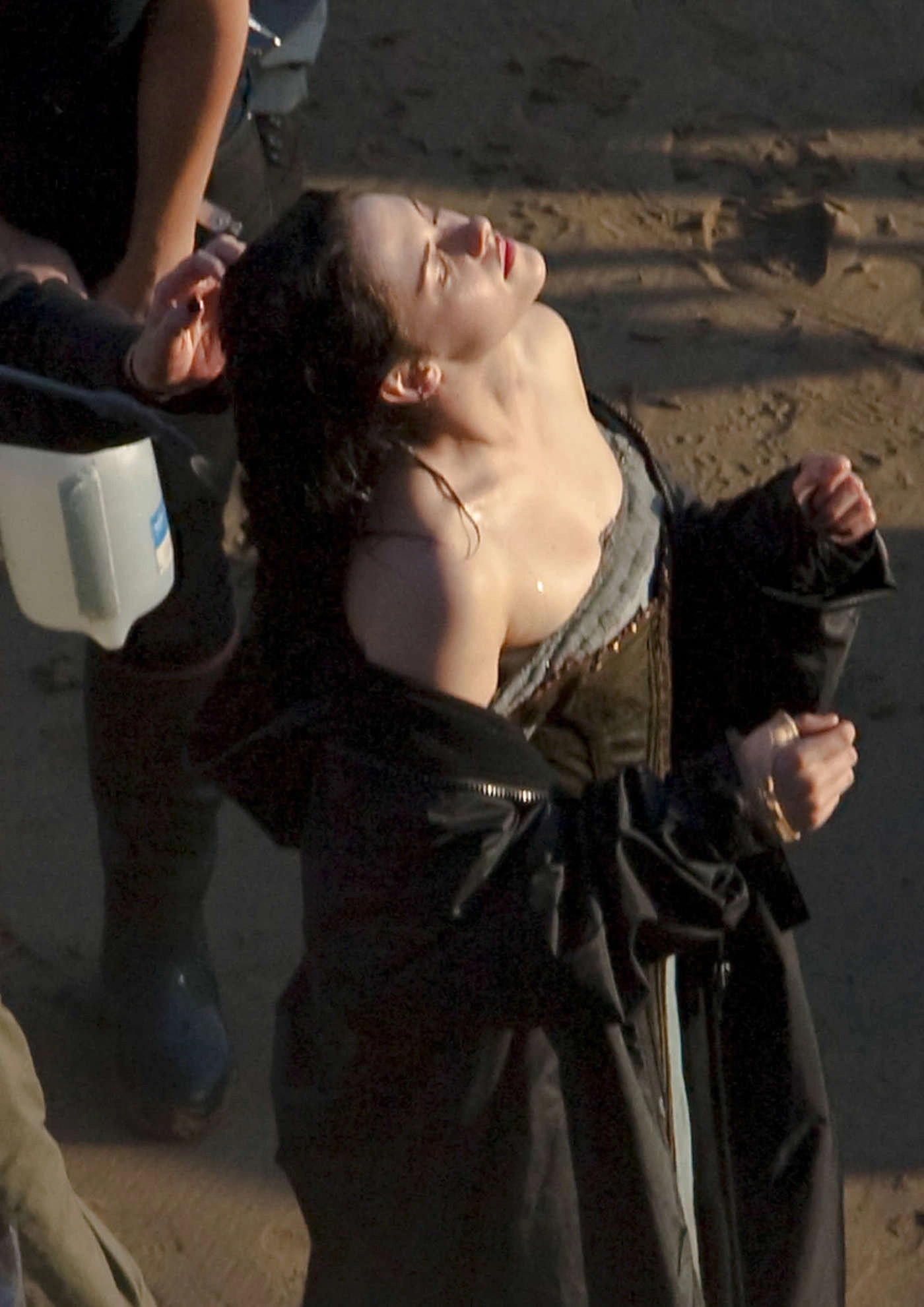 KristenStewart2011年《白雪公主与猎人》片场照
