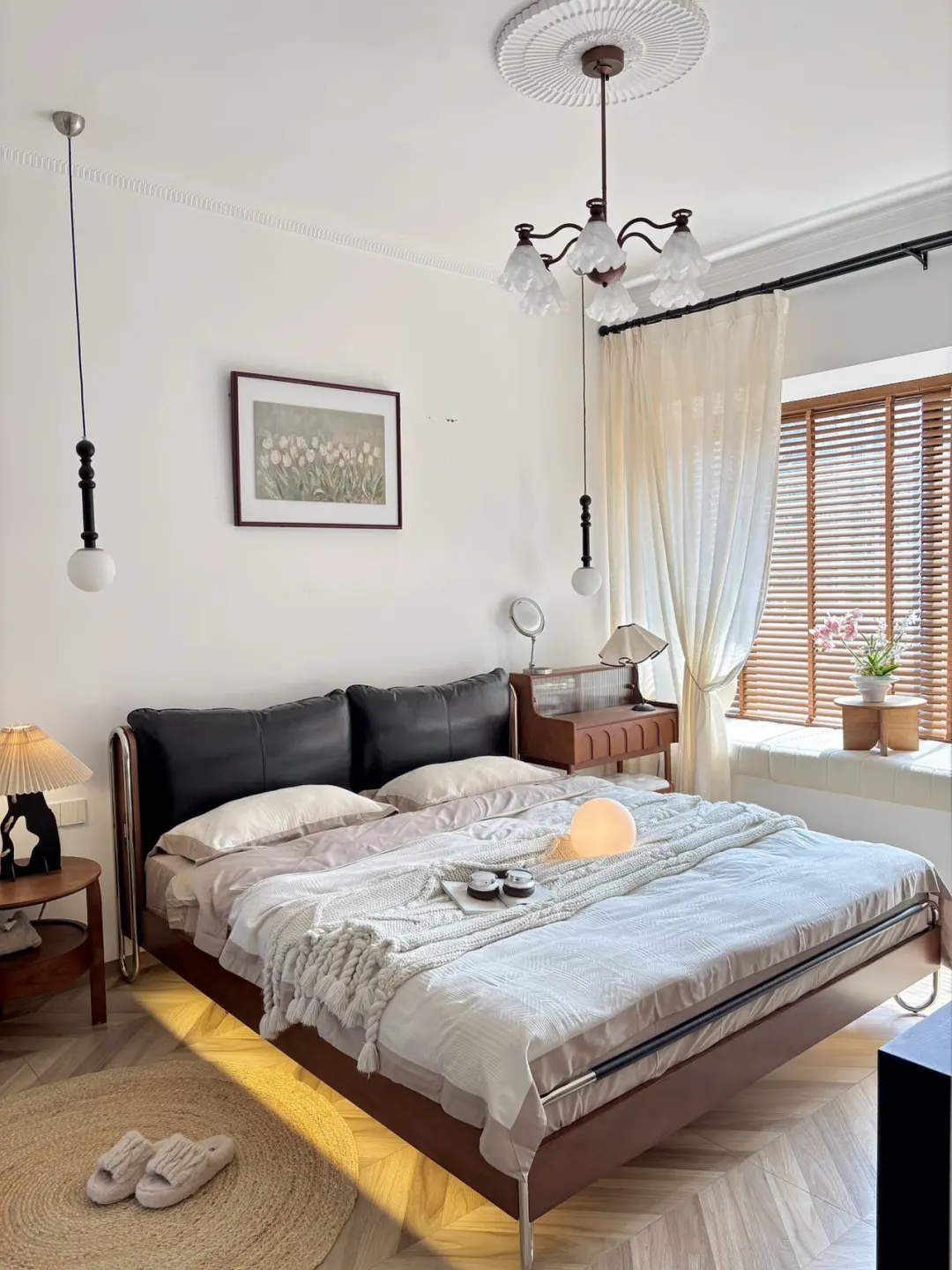 谁懂啊😭太太太喜欢我的复古小卧室了～