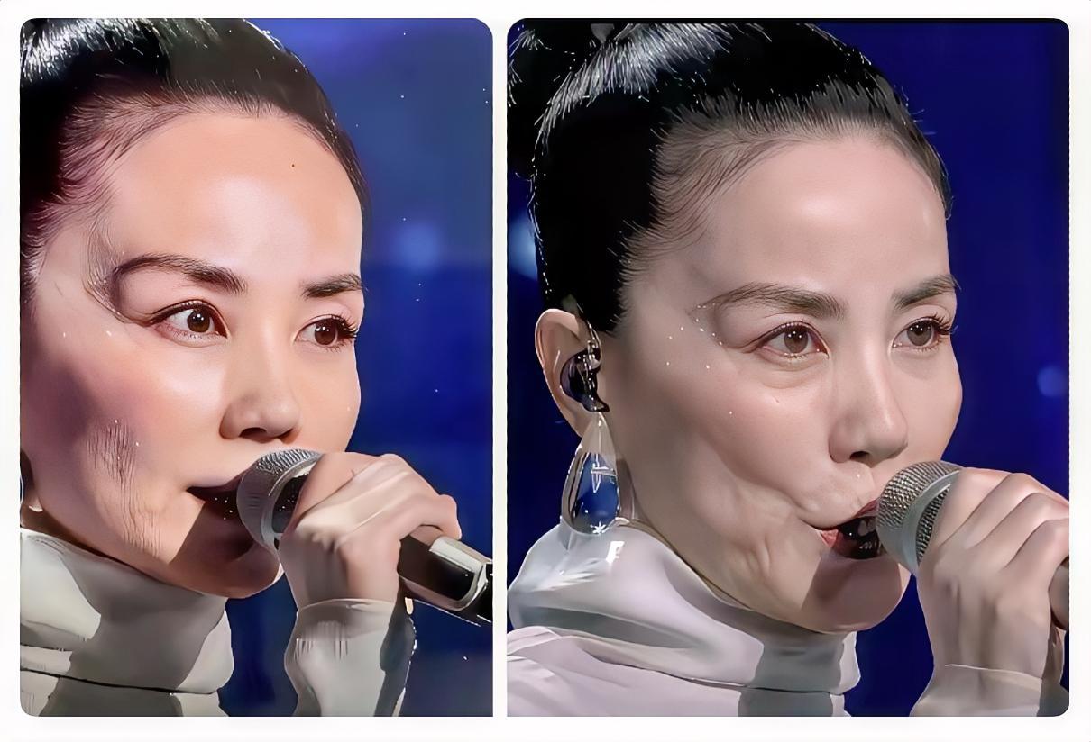 春晚过后，王菲又双叒叕上热搜了。这次不是因为“锋菲恋”，而是她无滤镜后台视频里的