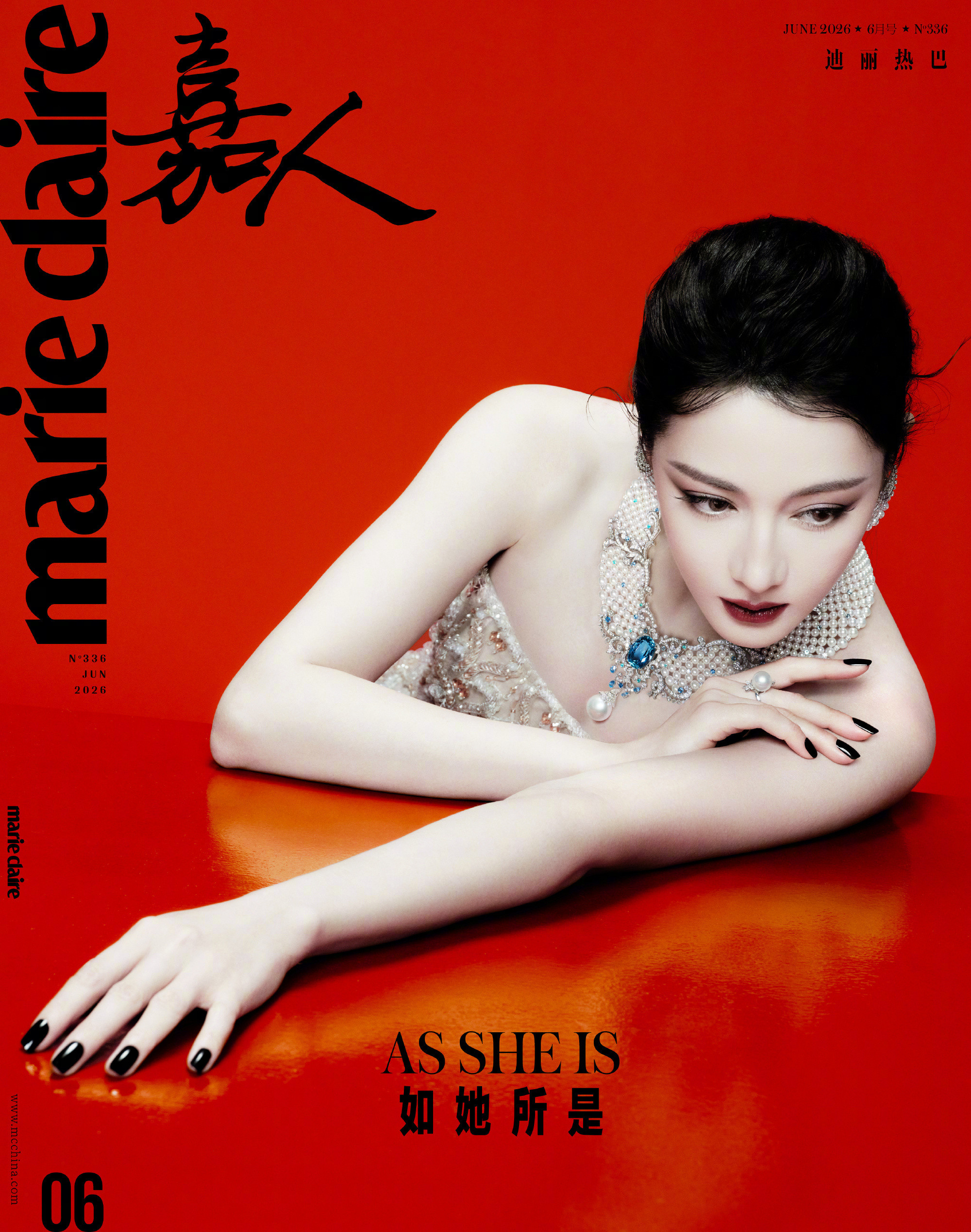 迪丽热巴出镜嘉人六月刊三封面！首登五大便是周年重磅，芭莎金九连庄、VOGUE二十
