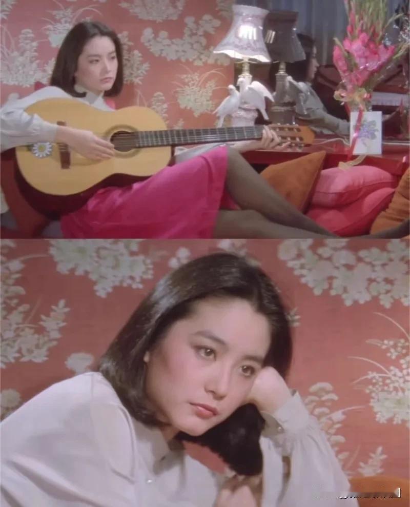 林青霞曾在1982年参拍影视剧《燃烧吧火鸟》，她在剧中的各种美照真的很养眼，40