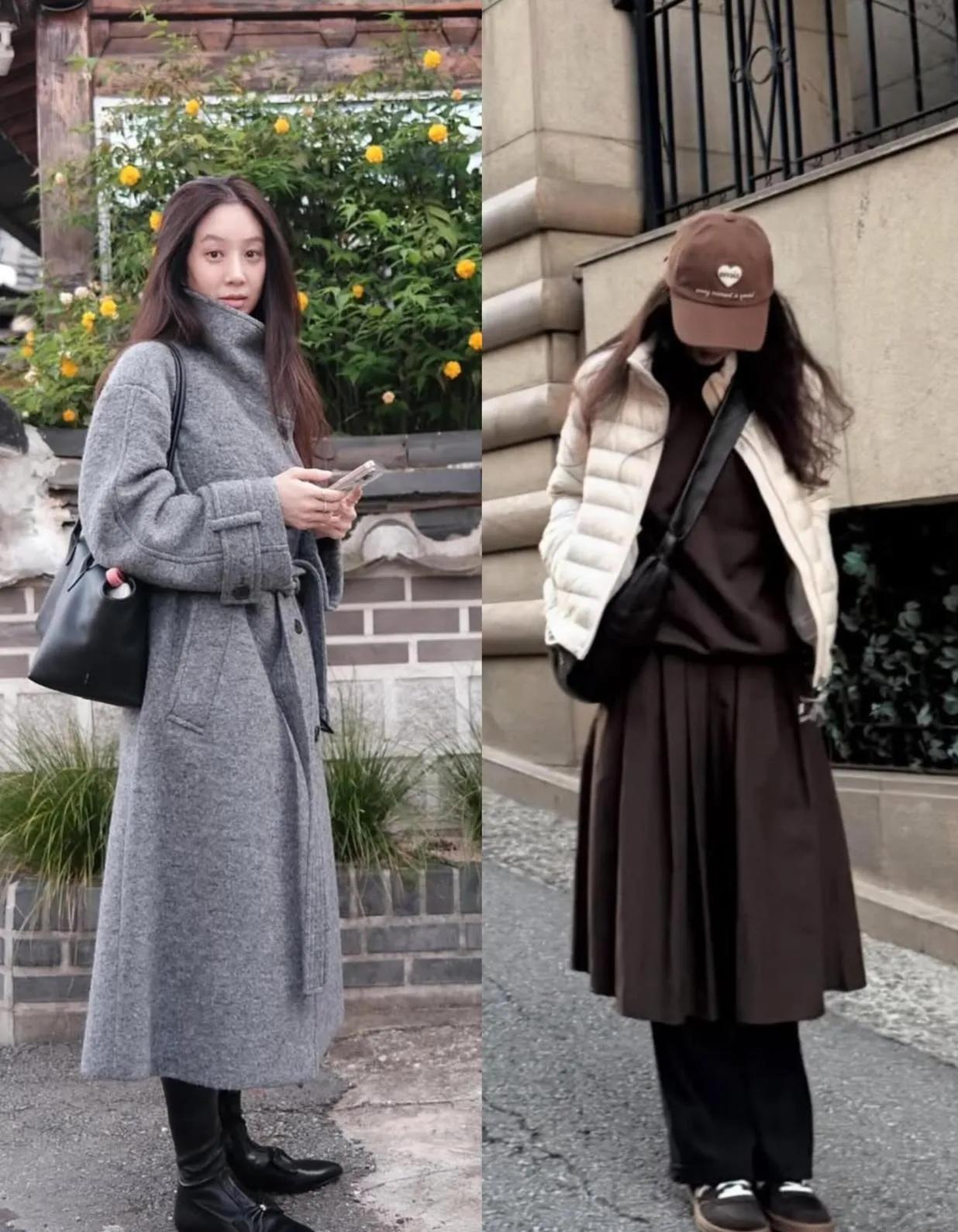 40+郑丽媛无龄感穿搭，太会抄作业了！📝被郑丽媛的秋冬私服狠狠拿捏！🖤