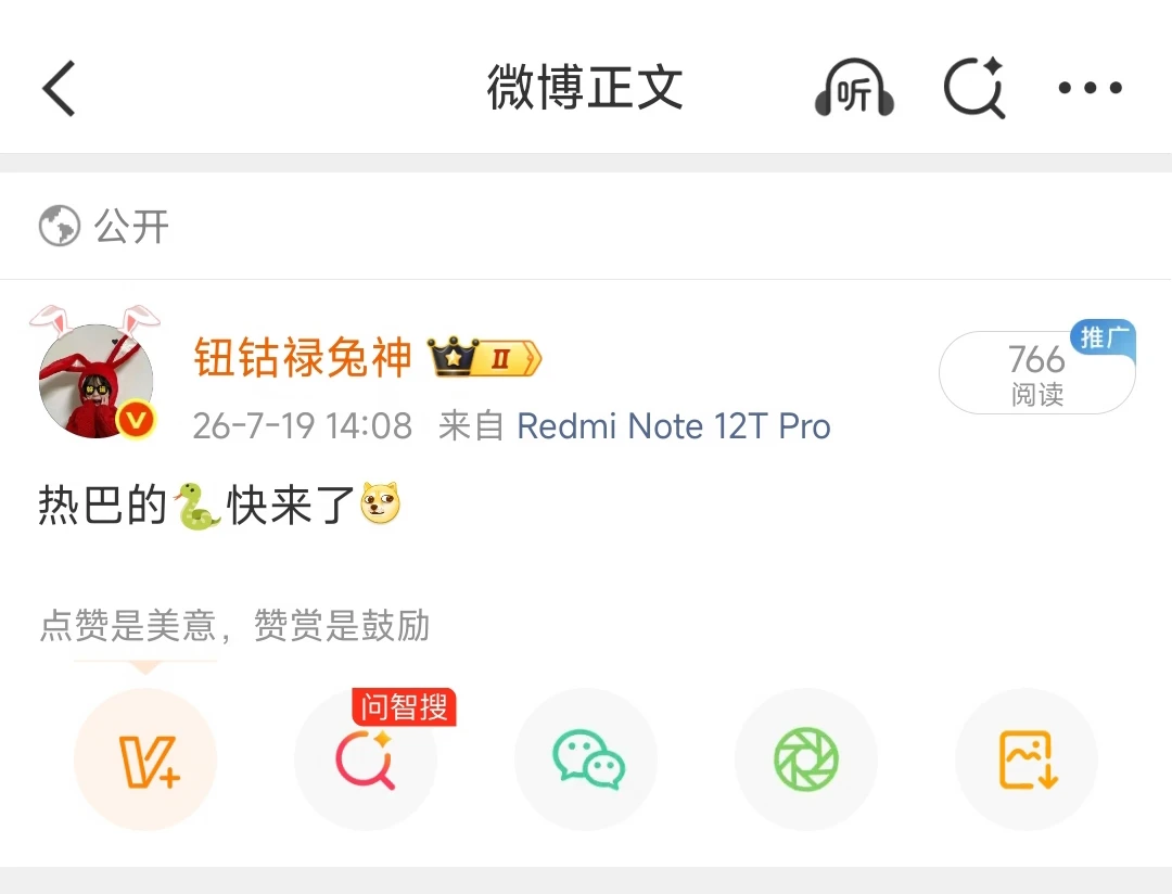 热巴的好消息来了