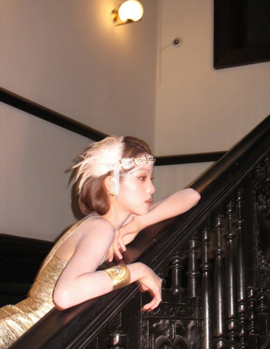 欧阳娜娜审美绝了可以邀请这位美丽的女士一起共赴舞会吗