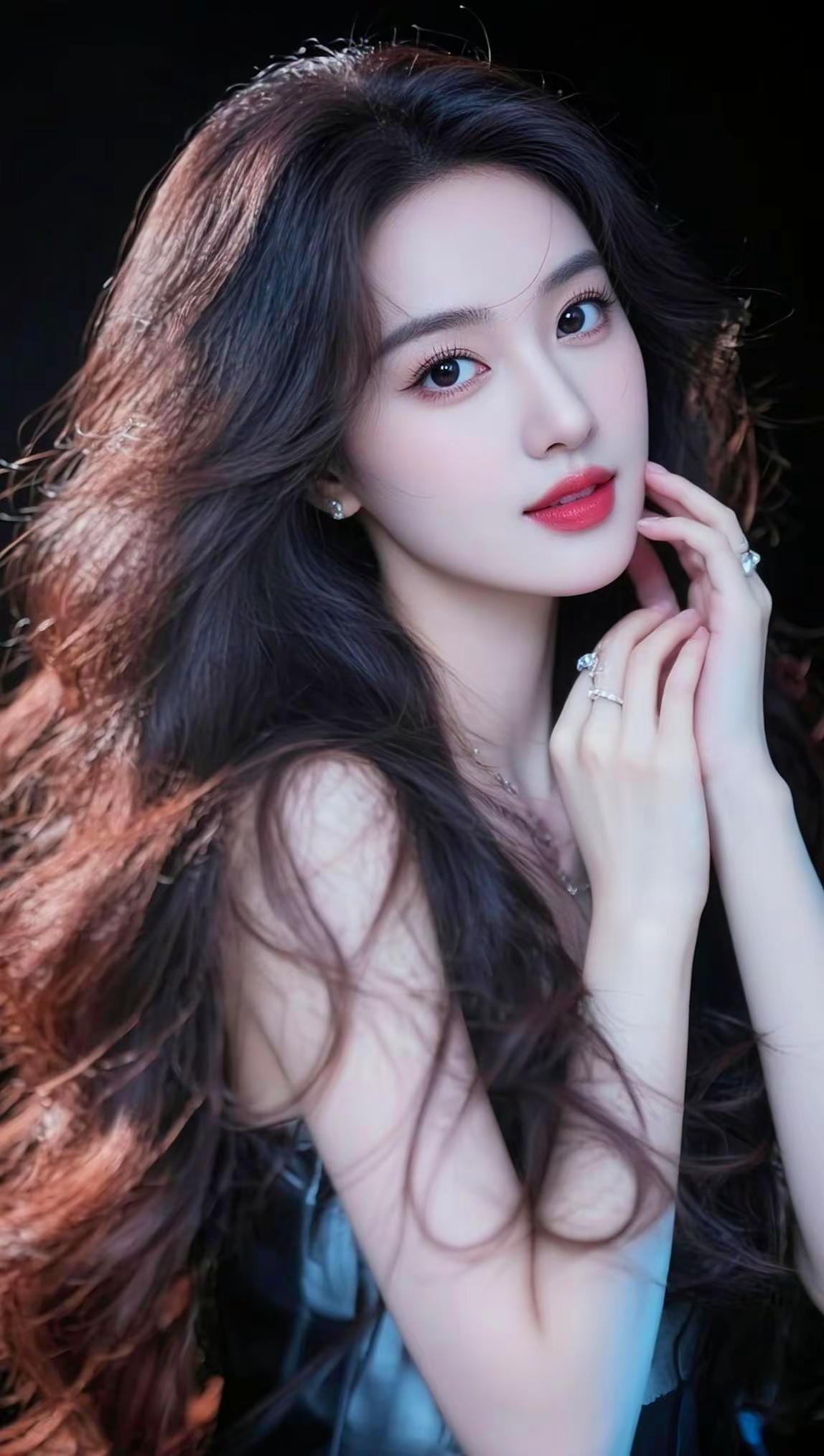 AI卷发氛围感写真ai创作