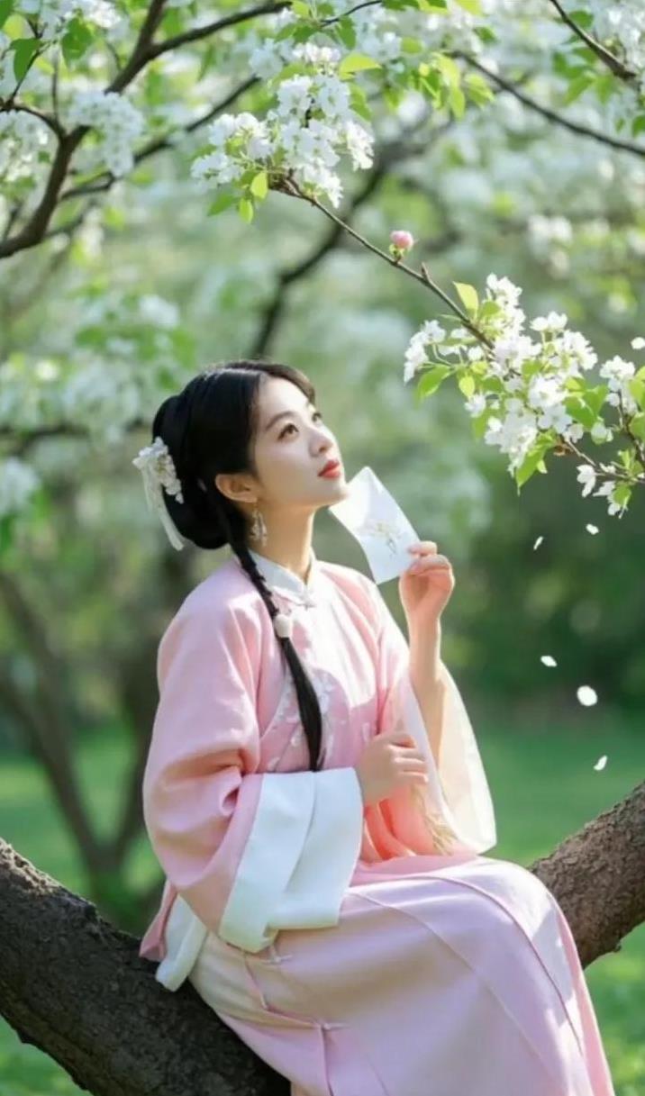 #美女究竟能有多美##头号创作者激励计划#《现代诗·观美人》/马进鹏风过处