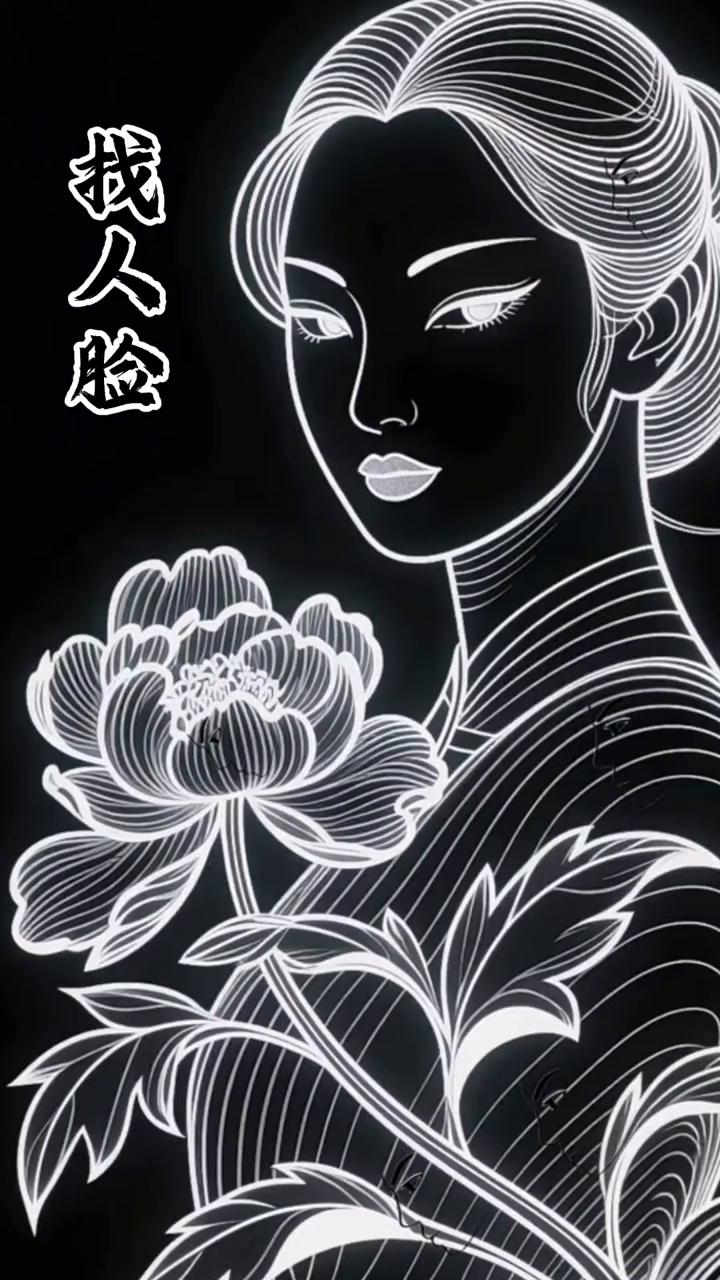 找人脸。没有人能找到这张图上隐藏的人脸，超级难找，几乎不可能找到。如果被你找到