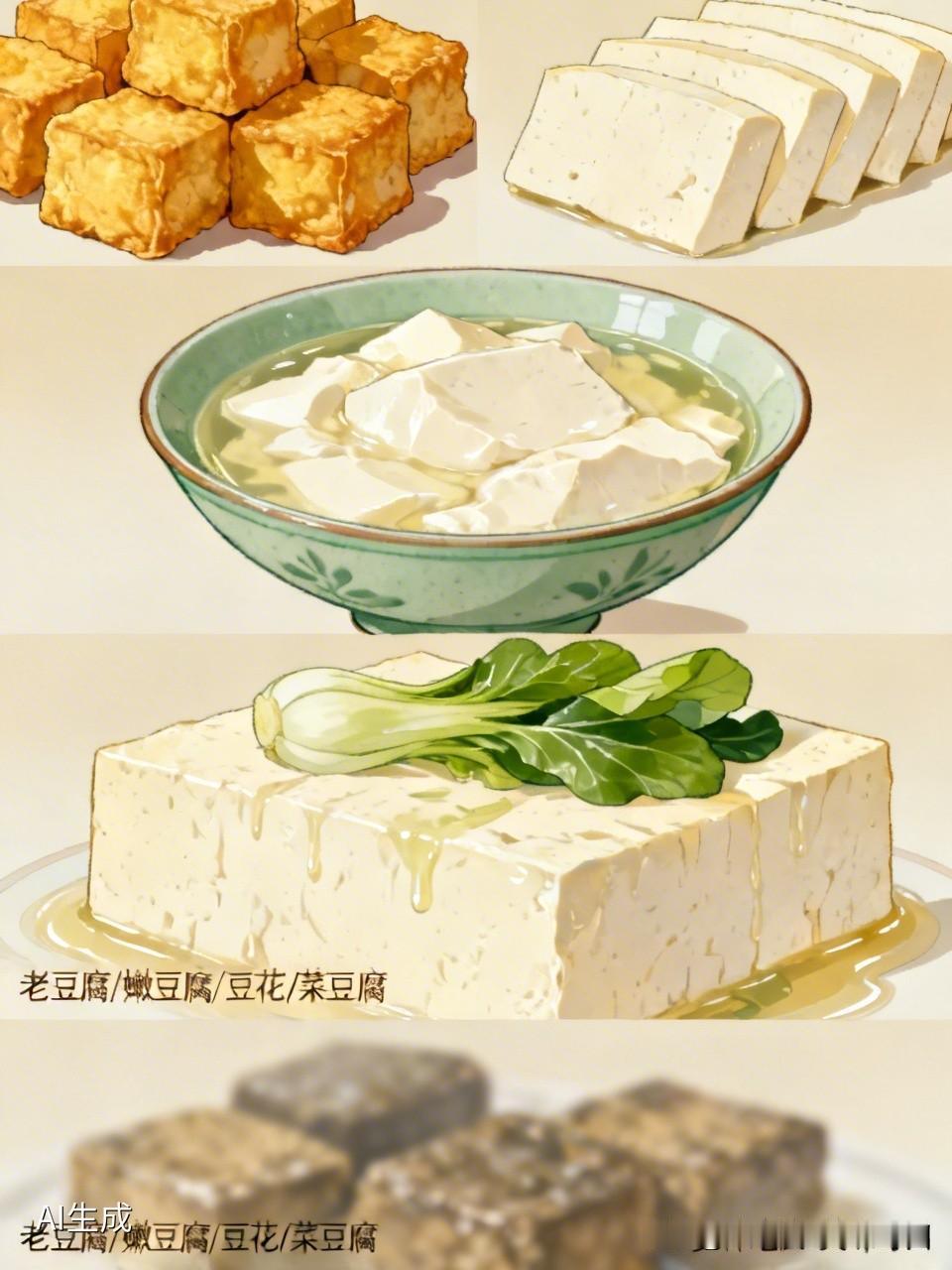 我们四川，重庆的豆腐有多种做法，一般有老豆腐，老豆腐的吃法是多种多样，油炸豆腐，