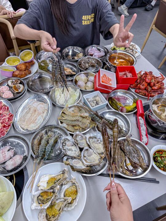 福州人狂喜！！活捞海鲜自助吃到爽！！！