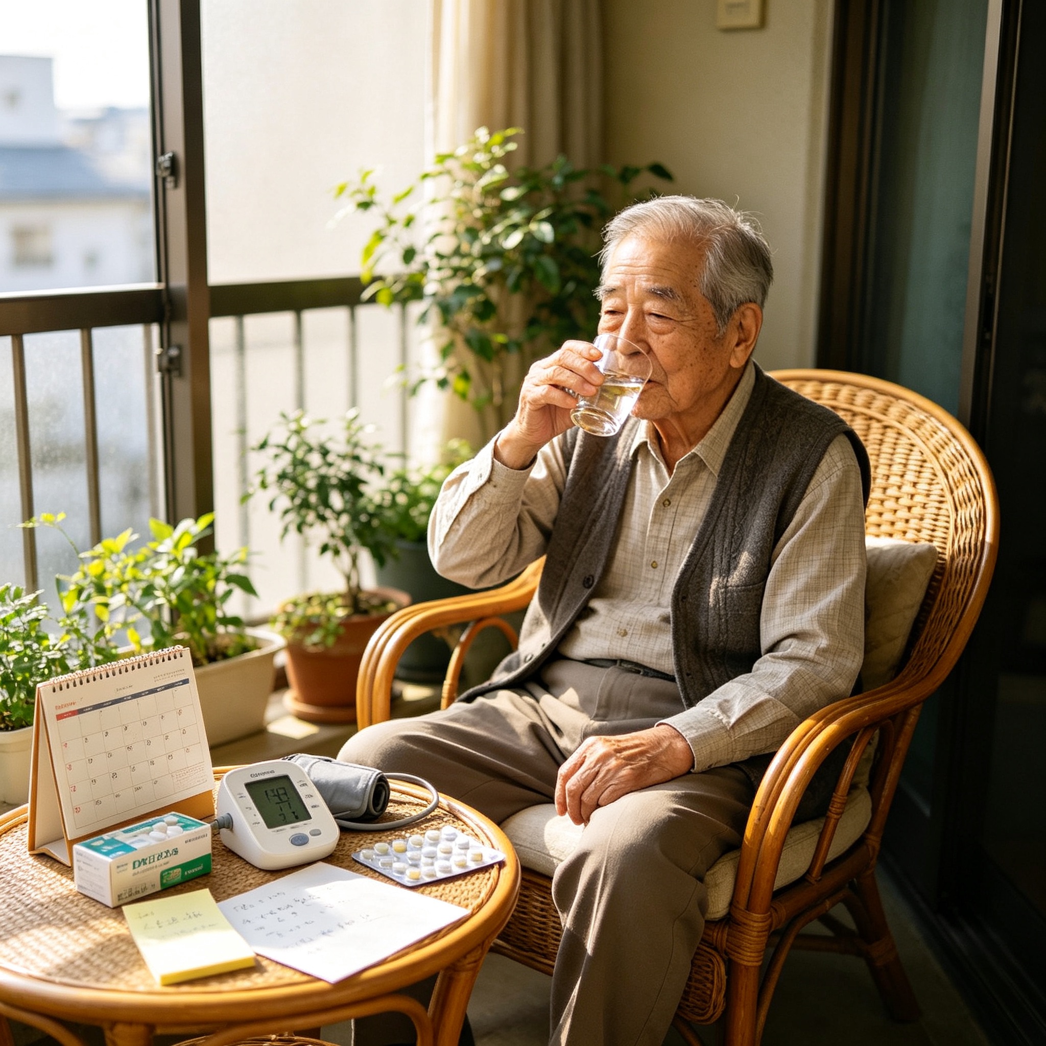 问过一位八十六岁的老爷子，长寿秘诀是什么。我以为他会说锻炼、吃清淡。结果他就说了四个字：别跟人比。他