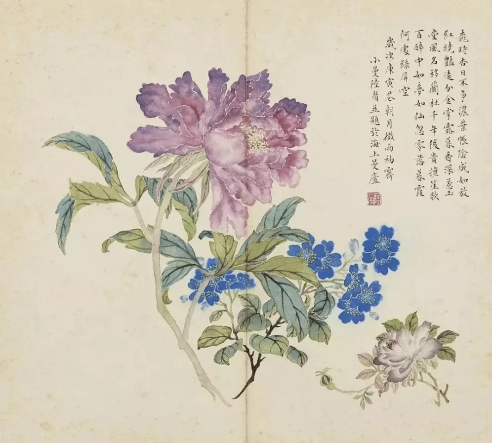 陆小曼（1903-1965），生于上海，原籍江苏常州。诗人徐志摩之妻。20余岁时