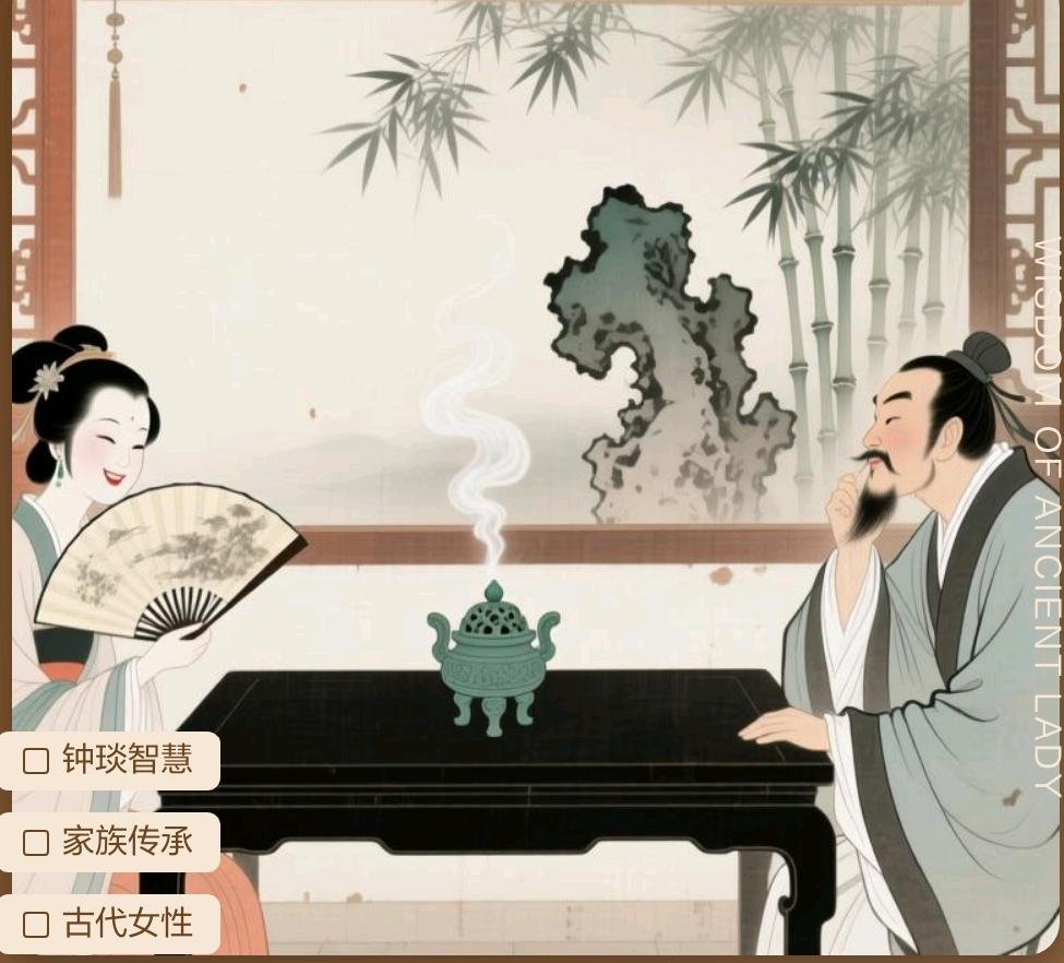 有一天，西晋名臣王浑和妻子钟琰坐在一起，看见儿子王济从庭院经过，王浑觉得儿子非常