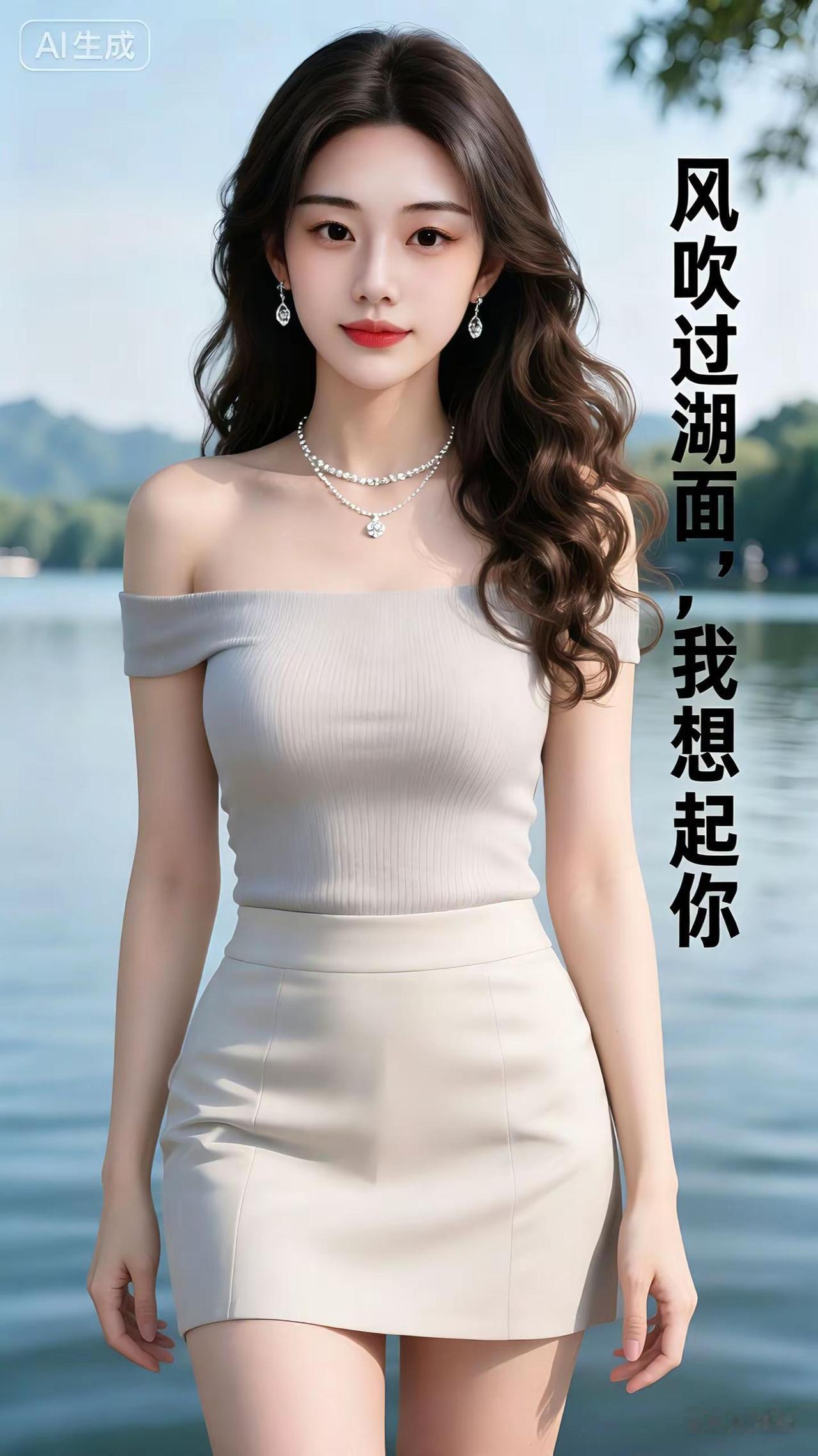 风是温柔的，你也是✨不慌不忙，自带光芒简单穿搭藏不住的气质氛围感美女温柔风穿搭