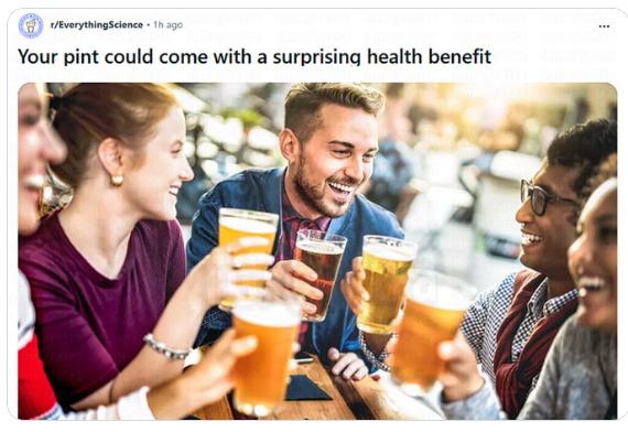 【愉快周末——科学家们发现哪种啤酒是最“富含维生素”的？】对65种啤酒的分析显