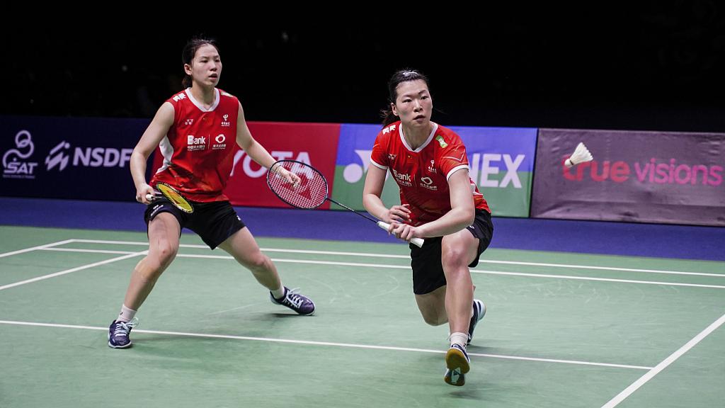 刚刚结束了一场2026年泰国羽毛球大师赛女双1/8决赛，囯羽女双新组合鲍骊婧/李