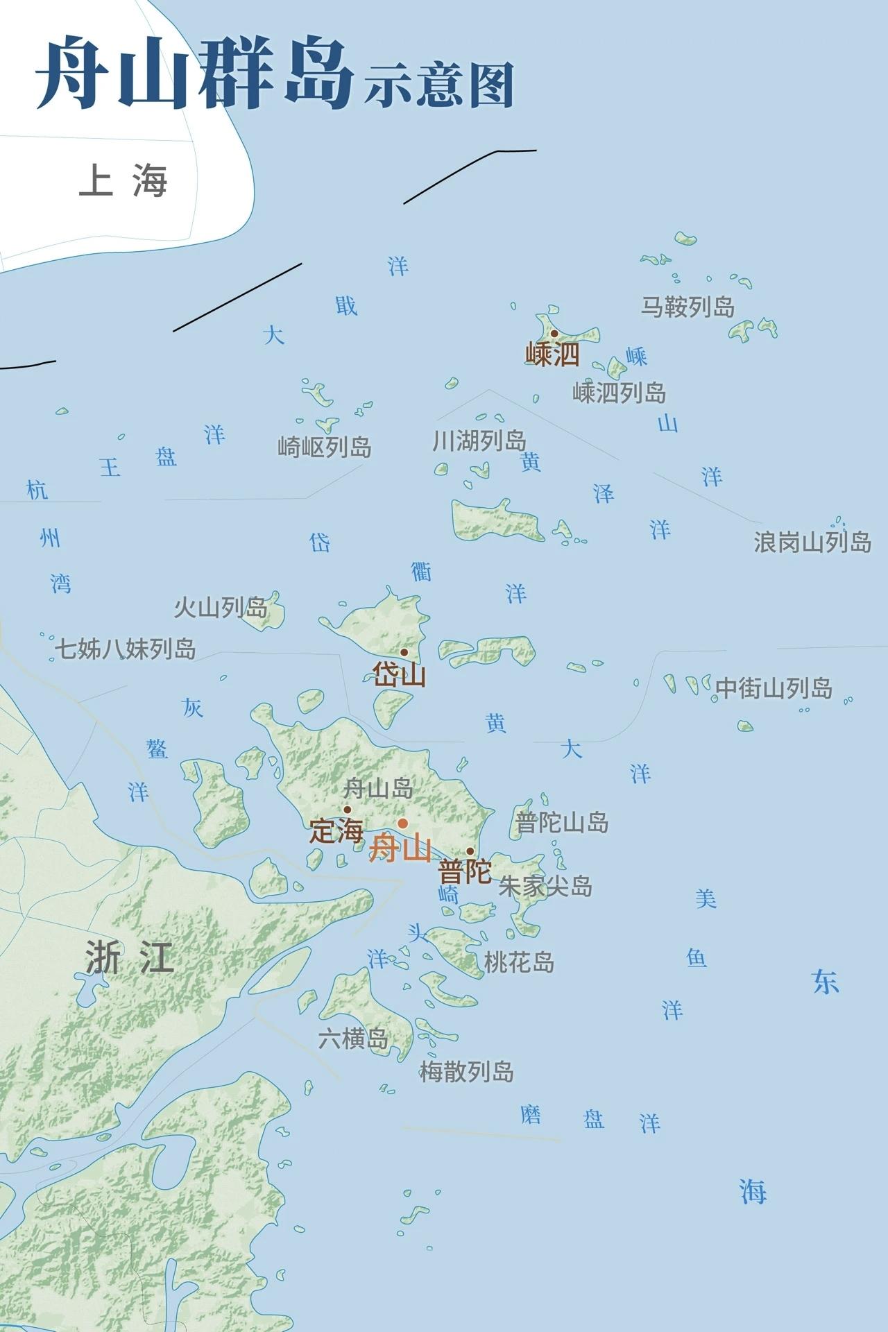 舟山群岛—— 控扼东海 屏护江南。舟山群岛地处中国东南沿海，长江口南侧...