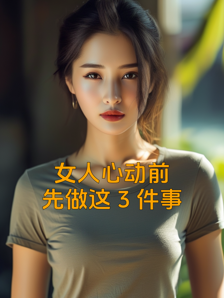 女人心动前，先做这3件事