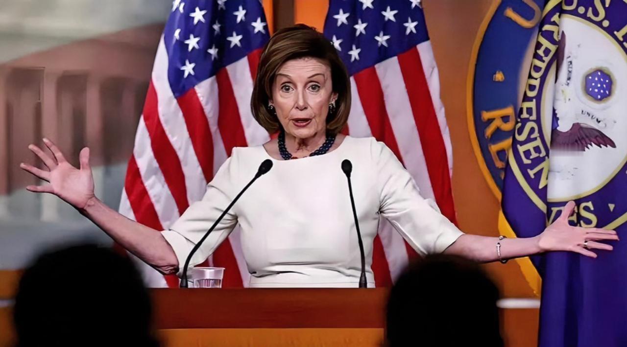 万万没想到，85岁的佩洛西走了！说白了，佩洛西对外发布声明，不会再竞选下一届
