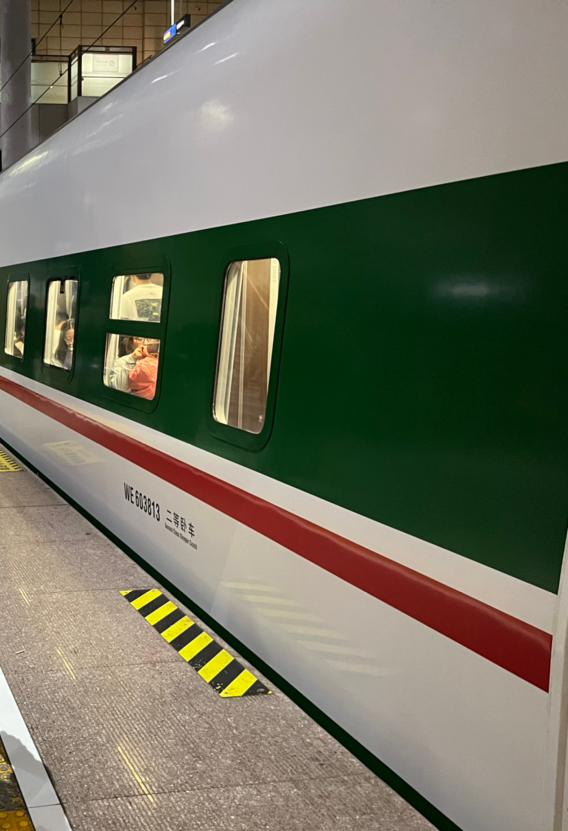 火车上跟一非洲留学生聊了聊。他在西安交通大学学习，老家是坦桑尼亚的，来西安三