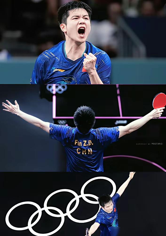 你如何看待樊振东比赛表现？每次看到这些画面都会忍不住泪流满面，东哥在0比2落后的