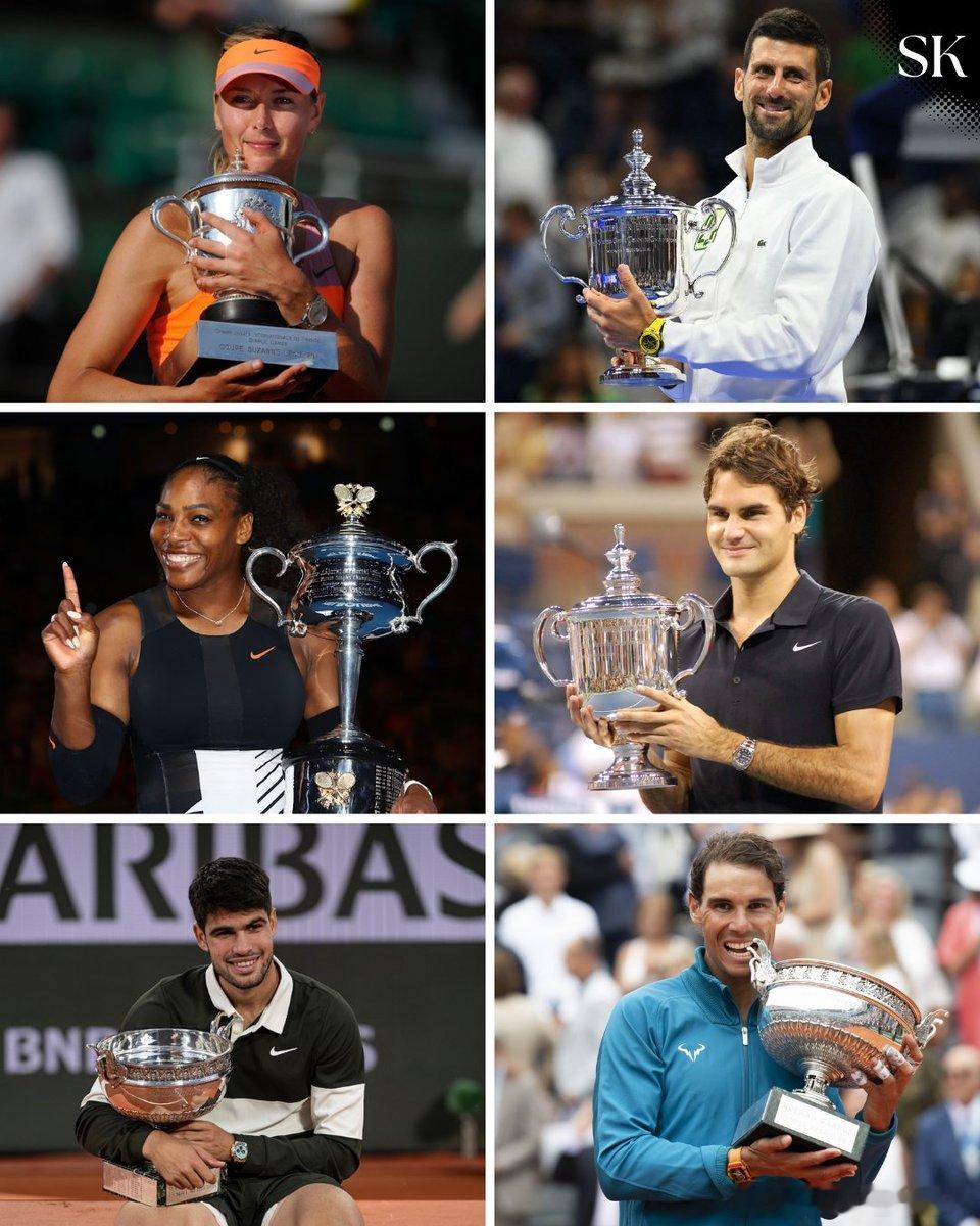 自2004年以来，每年谷歌搜索最多的网球运动员：🇷🇺2004年：玛丽亚·莎拉