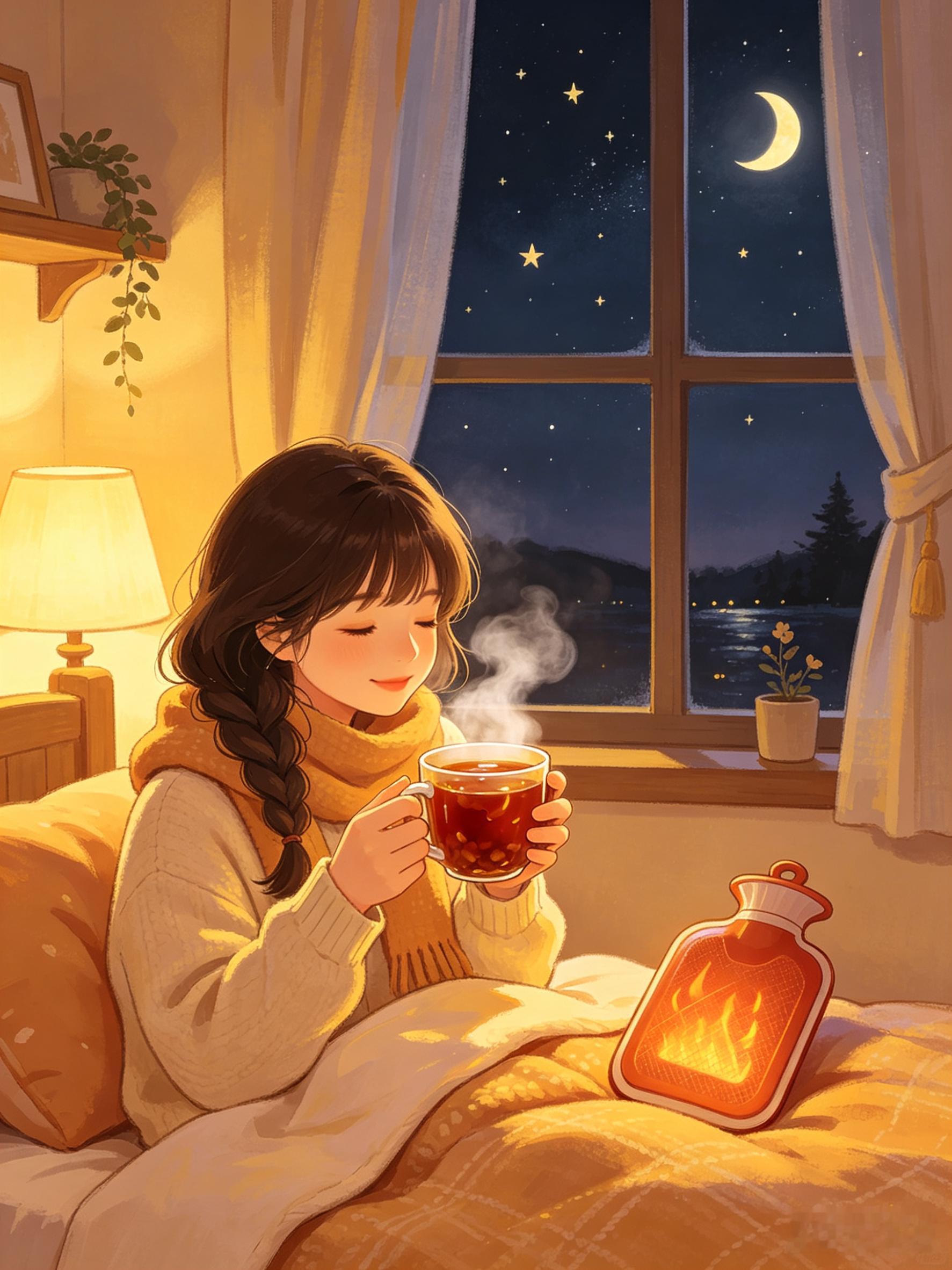 痛经缠身、夜夜睡不好，再加上生活压力满满，整个人情绪简直一落千丈😔其实这是一个