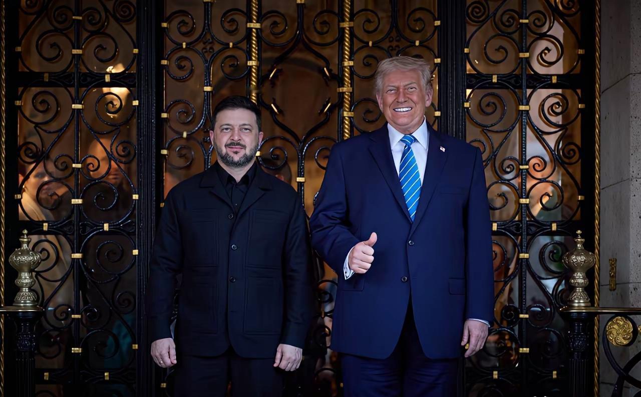 举世瞩目的美乌总统会晤结束，一个噩耗传出：未谈妥领土问题！在会晤结束后，泽连