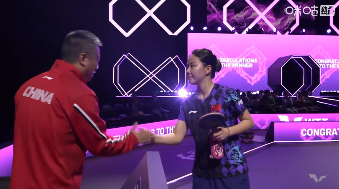 陈幸同4-0拿下大藤沙月，郑长弓教练绝对是立大功了，今天同同表现的太燃了，